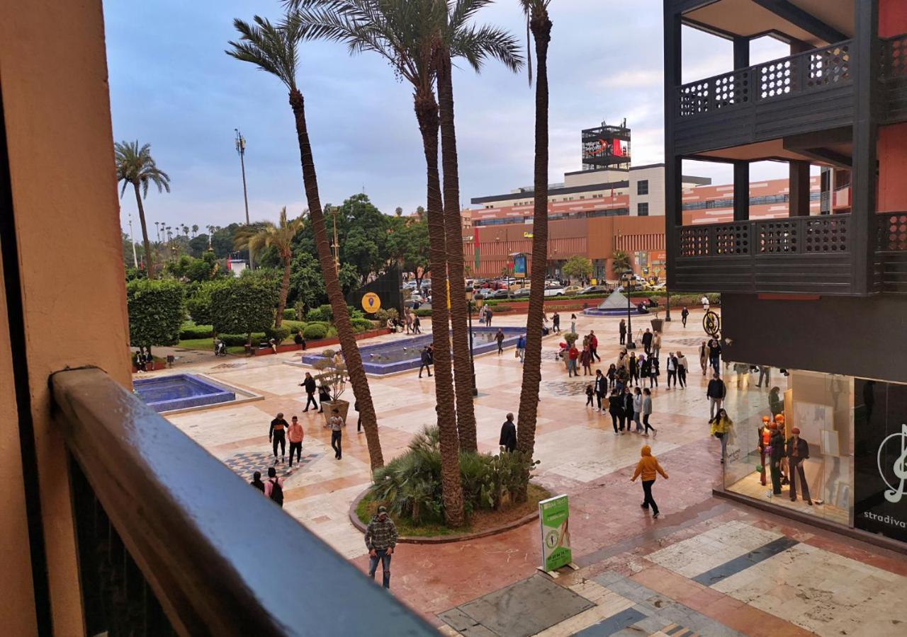 Appartement Haut Standing Gueliz Plaza Avec Vue مراكش المظهر الخارجي الصورة