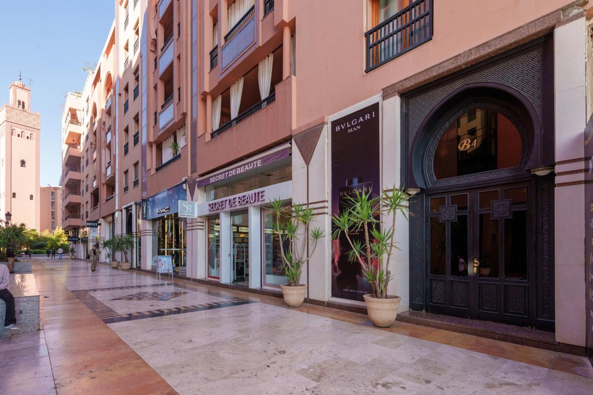 Appartement Haut Standing Gueliz Plaza Avec Vue مراكش المظهر الخارجي الصورة