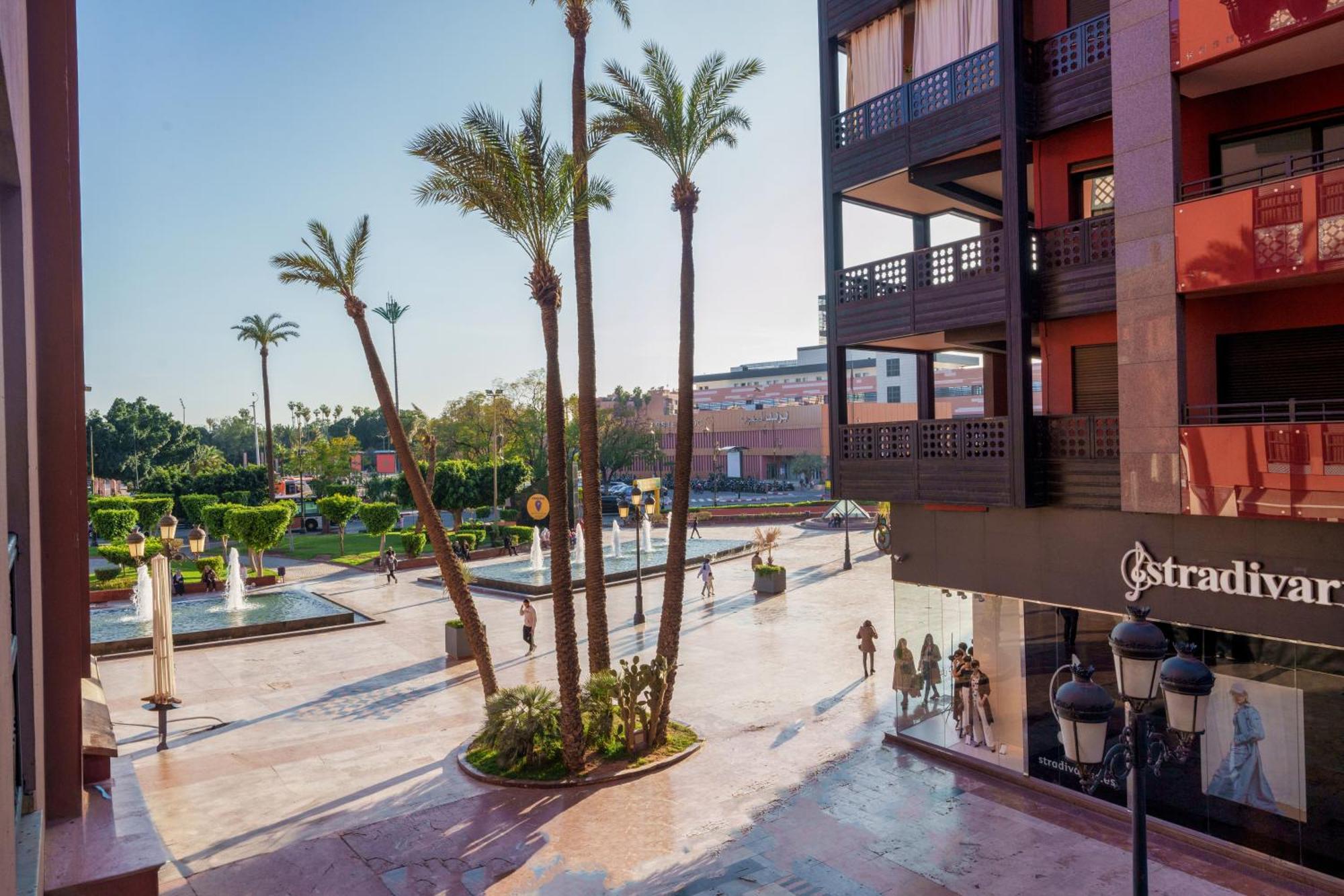 Appartement Haut Standing Gueliz Plaza Avec Vue مراكش المظهر الخارجي الصورة
